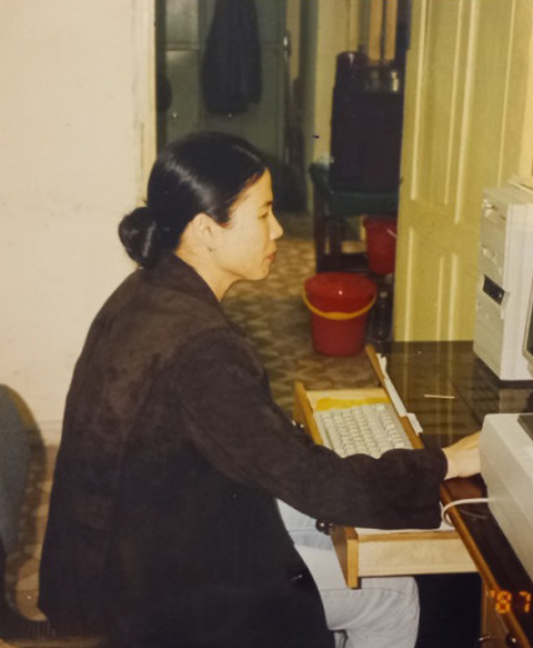 Năm 2007, sau khi nghỉ hưu bà đã tham gia thành lập công ty bảo vệ Quang Trung